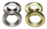 Picture of #3 ClipsShop Grommets and Washers  (7/16 inch hole diameter)