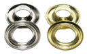 Picture of  #0 Stimpson Washers - Brass - Qty 500  (Washers Only - No Grommets)